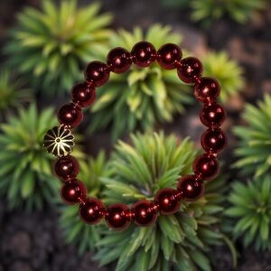 💥Sale💥10mm Red Plated Hematite bracelet ❤️